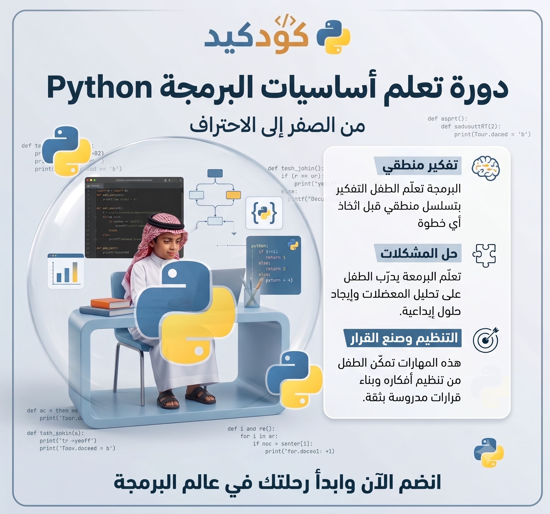 المستوى الأول والثاني لغة Python: بداية احتراف البرمجة بلغة بايثون